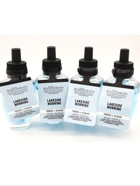 Bath & Body Works Lakeside Morning Wallflowers Fragrance Refills - 4 + bonus!